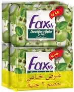 Buy Fax Sunshine Apples Face and Body Soap Bar - 110 gram - 4 Count in Egypt