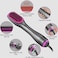 Generic Hair Dryer Styler 3 In 1 Brush Salon Styler For Straightening Negative Ion Ceramic Blow Dryer Brush (Pink)