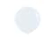 Sempertex 36''Round Balloon, Latex Balloons, White, 2 Pcs, 91.5cm