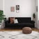 In House Nutella 2 In 1 Sofabed Linen Upholstered - Black