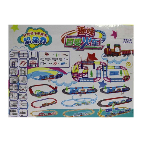 Plastic Train Play Set