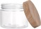 Royalford Round Air-Tight Pet Jar, 250ml Plastic Container, RF10505, Transparent Storage Jar, Bpa-Free Container For Display, Pantry, Home &amp; Kitchen Storage
