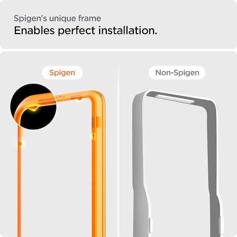 Spigen GLAStR Align Master designed for Nothing Phone (1) Screen Protector Premium Tempered Glass - [Case Friendly - 2 PACK]
