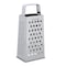 Royalford Stainless Steel 4 Side Grater, 9 Inch, RF10292, Grate, Slice And Zest, Sharp Blade &amp; Easy Grip Handle, Best For Parmesan Cheese, Vegetables, Ginger