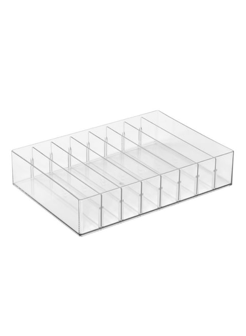 Homesmiths Storage Bin with Divider 26 x 18 x 5.5 cm