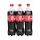 Coca-Cola Soft Drink Bottle 1.25Lx6