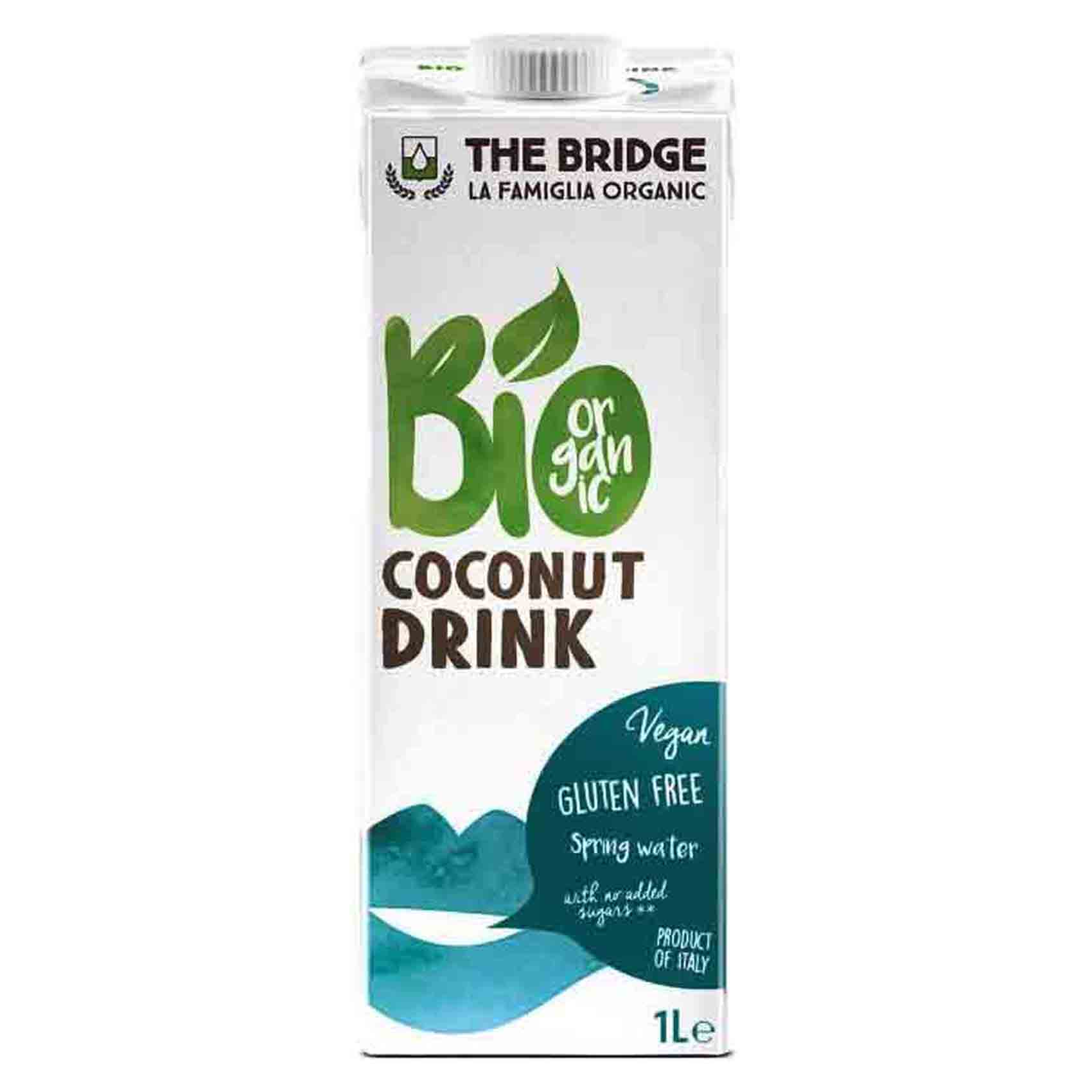The Bridge Bio Organic Gluten Free Drink Coconut 1 Liter