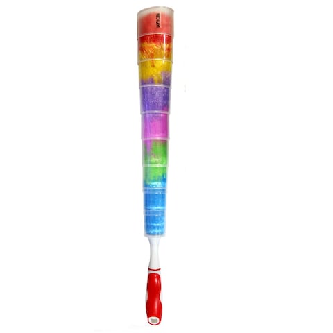 Colourful Duster With Cover Multicolour