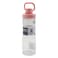 Double Lock DL1813 Water Bottle 700ml Clear/Pink