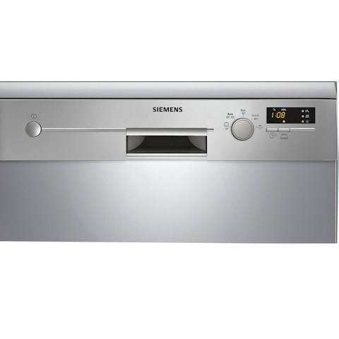 Siemens 5 Programs 12 Place Settings SpeedMatic Stainless Steel Dishwasher SN25D800GC