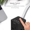 Gzar Tower Extension Cord Power Strip Cube/Lead with 4 Outlets Sockets and 3 USB Ports   5 Ft/1.5M Power Cord Phone &amp; Desktop Charging Station, Compact Portable For Travel, Home &amp; Office (Black)