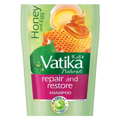 Vatika Repair And Restore Honey And Egg Shampoo 400ml