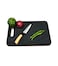 Ayda Granite Stone Cutting Board Black 36X25.5X2.5cm