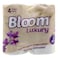 Bloom Luxury 3 Ply Tissue Paper White 4 Pack