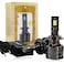 Tobys TF120 H7 2 Pieces 240W/Pair Original Tested LED Headlight Bulb Assembly 12000 Lumens 120W/Piece Xtreme Bright With Color Temperature 6500K
