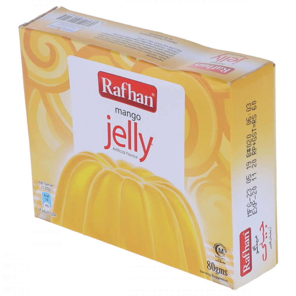Rafhan Dessert Mango Jelly 80 gr
