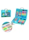 Rolly Toys 128 Pcs Portable Professional Drawing And Painting Supplies Art Set With Oil Pastels, Pencil Colors, Water Colors Set With Carrying Case For Kids