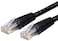10-Pack Cat6 Ethernet Cable (Cat6 Cable, Cat 6 Cable) in Black 1 Foot 0.3M (BLACK)