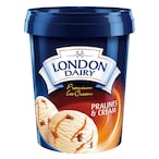 Buy London Dairy Premium Pralines And Cream Ice Cream 500ml in Kuwait