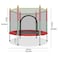 Xiangyu Indoor Trampoline, Kids Adult Bouncer, Baby Jumper, Children Bouncers With Guardrail Fitness, Thick Spring, Anti-Skid Shock Absorption For Kids
