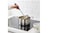 Soup ladle, stainless steel/black