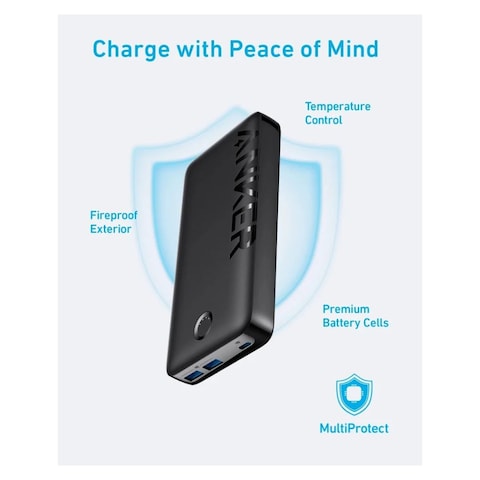 Anker 335 PowerCore Power Bank Black 20000mAh 20W