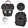 Alameda Diaper Backpack - Large - Jet Black