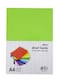Masco 50-Sheets A4 Plain Brief Card Paper, Green