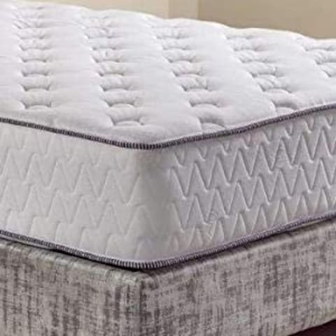 Galaxy Design Lina Double Sided Firm Spring Mattress White - Single Size ( L X W X H ) 200 X 120 X 33cm - 7 Year Full Warranty.