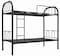 Generic Iron Metal Bunk Bed, Black - 190(L) X 90(W) X 83(H) Cm