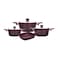 Top Chef Granite Set - 7 Pieces - Burgundy