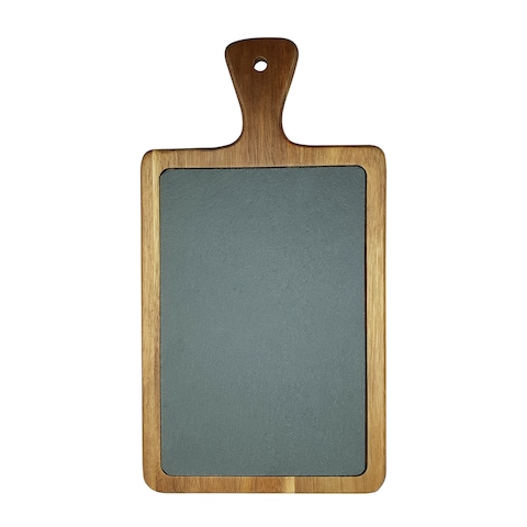 Kitchen Master Acaicia Wood And Slate Serving Board55X12.3X1.8Cm-Sl0020