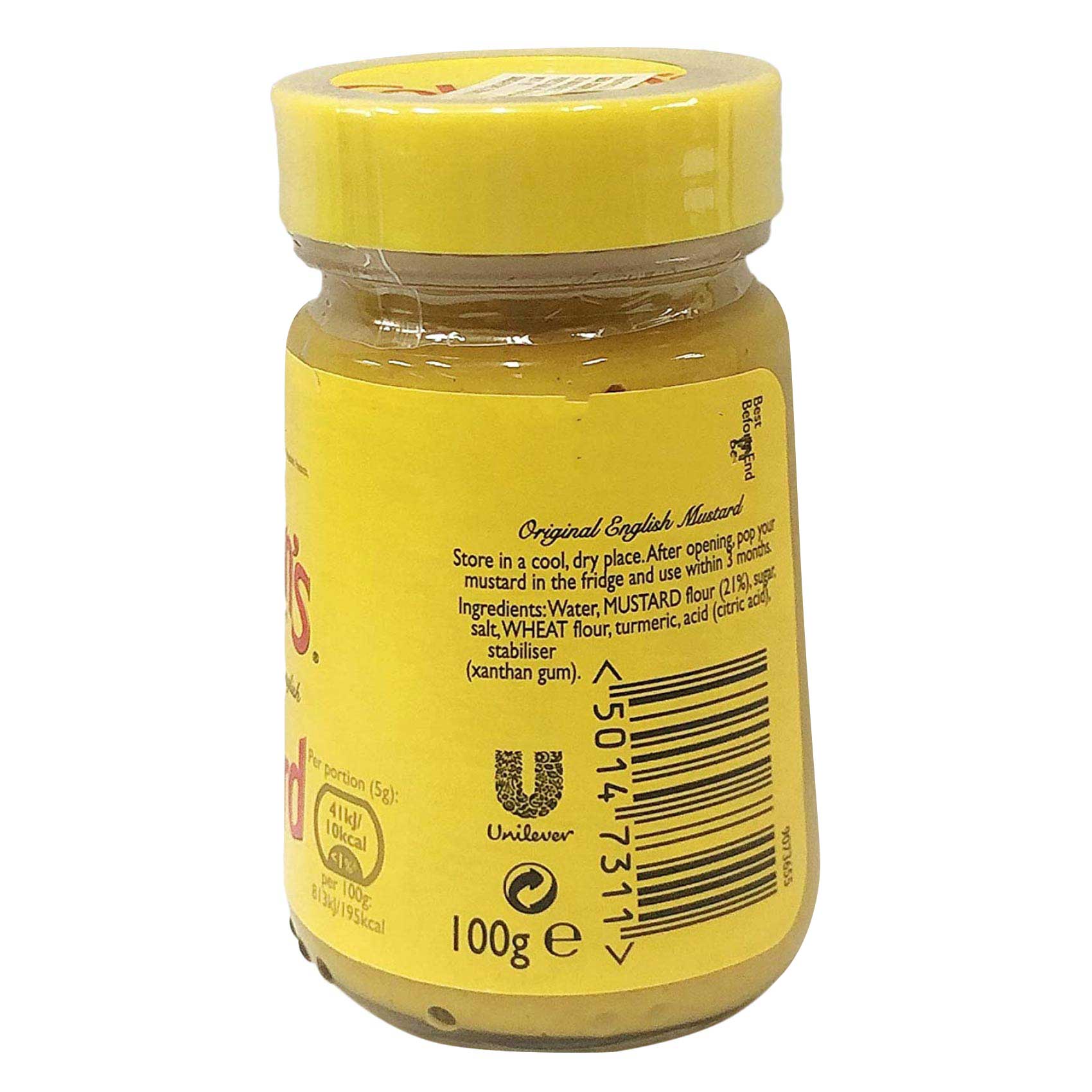 Colman's Mustard Paste Original English 100 Gram product thumbnail 3