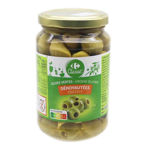 Carrefour Pitted Green Olives 37Cl