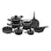 ICC Royal Chef Forged Cookware Black Set 16Pieces
