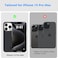 MONOCARBON Real Aramid Fiber [ULTRA SLIM] for iPhone 15 Pro MAX case cover [MagSafe Compatible] Lightweight Anti-Scratch - Matte Black