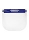 Generic - 10-Piece Protective Anti-Fog Face Shield Clear/White/Blue 35X6X25Centimeter
