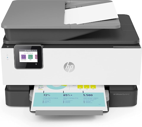 HP OfficeJet Pro 9010 All-in-One Wireless Printer, with Smart Tasks for Smart Office Productivity [3UK83B]