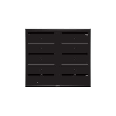 Bosch Built In 60Cm Flex Induction Ceramic Hob, Touch Control, Remote Diagnostics, 17 Power Levels, Black, PXX675DV1E, 1 Year Manufacturer Warranty