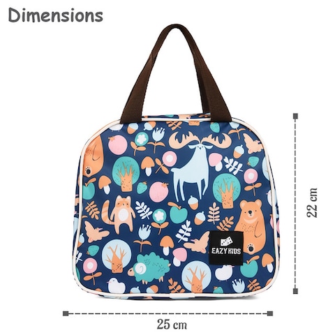 Eazy Kids Panda Lunch Bag - Blue
