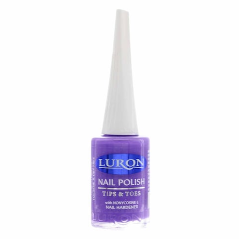 Luron Tips And Toes Nail Polish No. 107 Purple 14ml