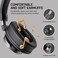 Seeken Wireless Bluetooth On-Ear Headphones, Active Noise Cancelling, Pure Sound Surround, SBR-ET1