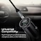Promate 60W USB-C Car Charger, Super-Fast Type-C Power Delivery Car Charger with 18W Quick Charge 3.0 USB Port, Aluminum Alloy and Over Charging Protection for MacBook, Laptops, iPhone,GPS,Bullet-PD60