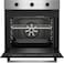 Beko 60cm Built-In Fan Assisted Electric Cooking Oven, Electric Grill, Mechanical Timer, Stainless Steel, BBIE14100XC - 1 Year Manufacturer Warranty