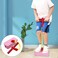 JUNI Pogo Stick for Kids - Foam Pogo Jumping for 3-12 Year Old Boys Girls Toys - Durable Foam and Fun Jumping Stick Prefect for Kids Outdoor Activities Toy Gifts, (Pink)