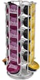 Generic 24 Capsule Coffee Pod Stand Rack Coffee Pod Holders For Nescafe Dolce Gusto (24 Pods), Ilcomun, Silver