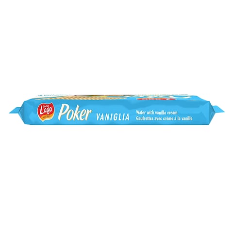 Gastone - Lago Poker Vanilla Cream Wafer - 150 Gram