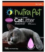 Buy Nutra Pet Cat Litter Silica Gel 7.6L Lavender scent in UAE