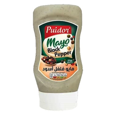 Puidor Mayo Black Pepper  321ML