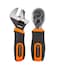 Tactix 2-Piece Wrench and Ratchet Set, Multicolor